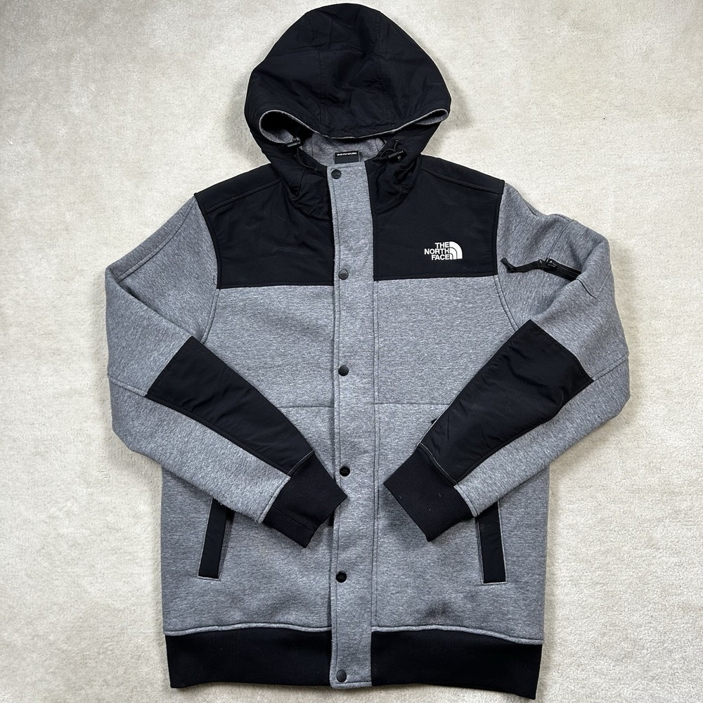 The North Face Highrail Fleece Jacket 2.0 Men's Large Hooded Zip Pockets